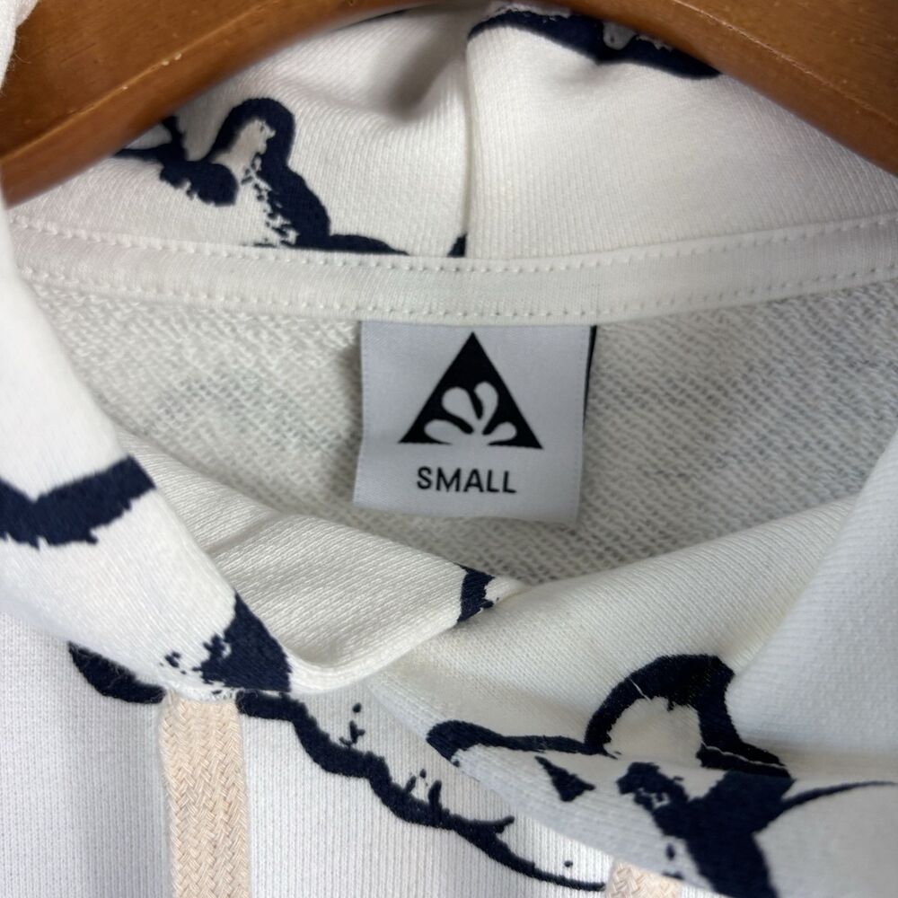 NWT Wasted Co Size S Good Times Dragon Cloud Monster Indigo Sweatshirt HoodieUSA - Picture 4 of 11